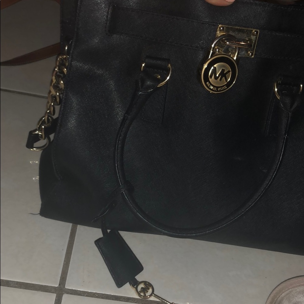 Michael Kors black large purse